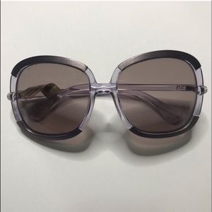 NWT: TOD’S Oversized Lavender Sunglasses